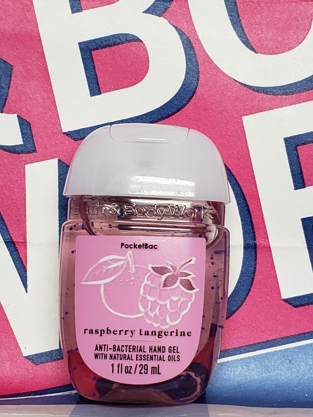 BBW Raspberry Tangerine PocketBac Refill x4 Packs Total